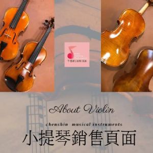 小提琴販售頁面