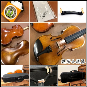V 300 優質木紋小提琴｜手工製作琴，音樂教師指定款。高檔全實木 (含優質配件)