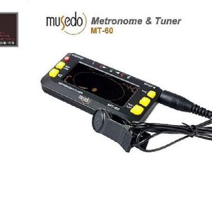 Musedo MT-60 3合1 調音器 節拍器 MT60 (含調音夾 、電池)